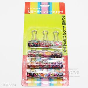 12pcs Nice Printing Ticket Clips Set