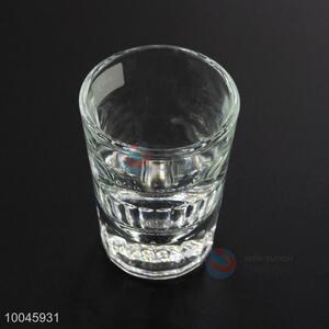 Mini white wine shot glass with thick bottom