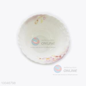 5inch Pink Pattern Heat Resistant Opal Glassware Opal Glass Opal Soup <em>Bowl</em>