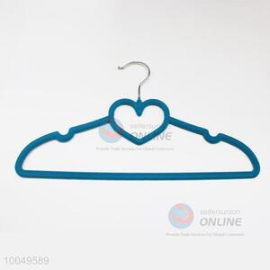 Wholesale Blue Flocking Hanger/Clothes Rack