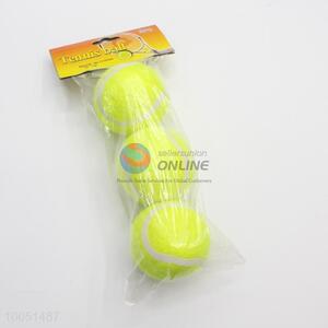 3 pieces promotional training/practice tennis balls