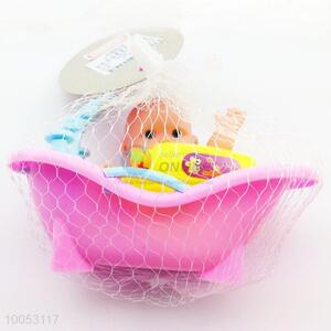 Hot sale plastic toy baby toy bathtub toys set