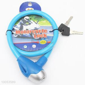 Wholesale Blue Bicycle/Bike Lock With Two Keys