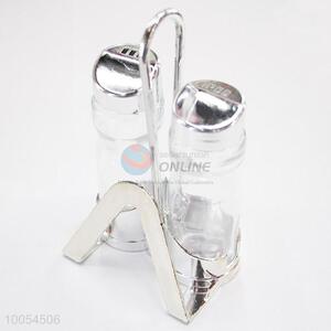 High Quality 2 Pieces/Set Glass Condiment Bottle for Home Use