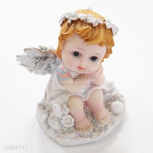Wholesale resin angle baby sculpture for decoration