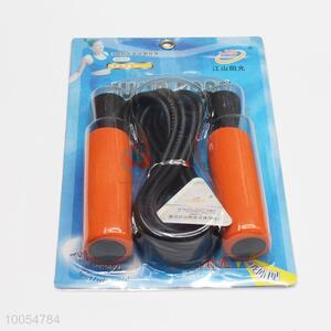 Longer Orange Handle PVC&Plastic Rope Skipping