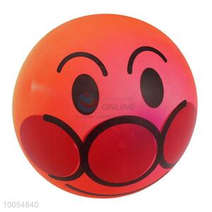 Promotional 9 Inch Colourful PVC Inflatable Beach Ball with the Pattern of Similing Face