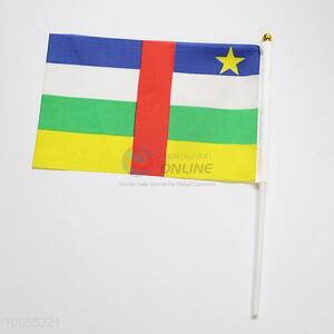 Wholesale 14*21cm Central Africa <em>flag</em>/hand signal <em>flag</em>