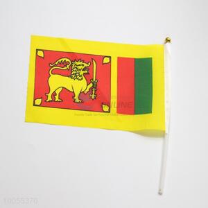 14*21cm Sri Lanka <em>flag</em>/hand signal <em>flag</em>