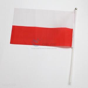 14*21cm Poland <em>flag</em>/hand signal <em>flag</em>
