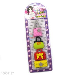 Factory Direct Cute Handbag Shape Eraser For Sale