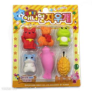 Factory Direct Cute Animal Shape Eraser