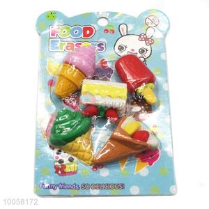 Cute Ice Cream Cake Shape Eraser