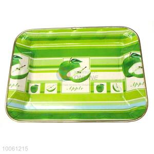 Wholesale green color rectangle shape PP tray for sale