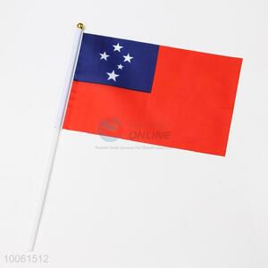 Promotional hand signal flag of Western Samoa