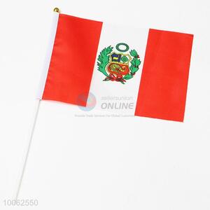 Dacron Flag of Peru National Flags Printing Hand Signal Flag