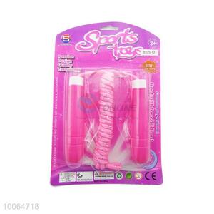 Cheap Pink Rope Skipping Jump Rope for Student