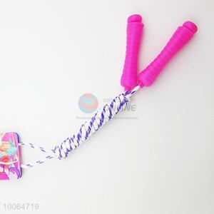 Pink Handle Rope Skipping Jump Rope for Student