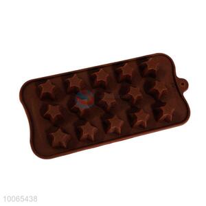 15 Holes Star Shaped Silicone Chocolate Mold