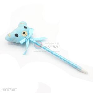 Wholesale animal plush ball pen for kids