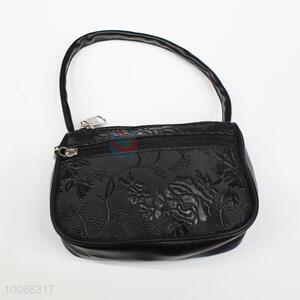 Wholesale black printed handbag women tote