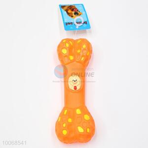 Best Selling Creative Orange Bone Shaped Molar Pet Toys