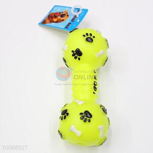 High Quality Yellow Bone Shaped Molar Pet Toys