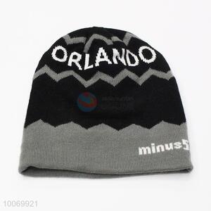 China Factory Acrylic Cap, Winter Knitted Hat