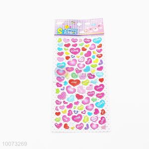 Wholesale Colorful Hearts Phone Stickers