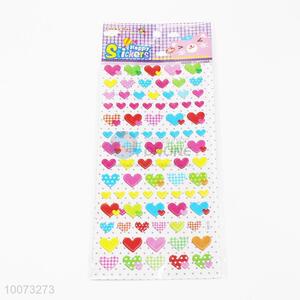 Colorful Hearts Stickers for Phone