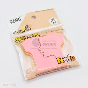 T-shirt Shaped 100 Sheets Sticky Note Paper