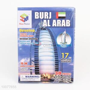 Educational toys diy burj al arab build my world 3d puzzle