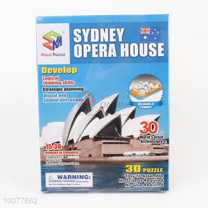 World Famous Building Sydney Opera House DIY 3D Puzzle