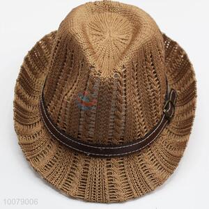 Hot sale plain sun beach hat with band