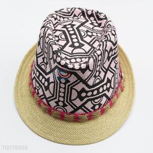 Factory wholesale unique design panama paper hat