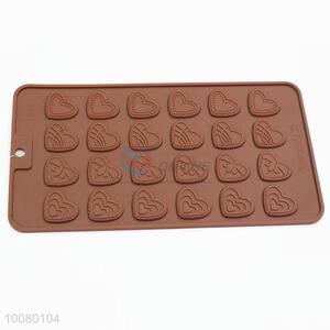 Wholesale Non-Toxic 3D Heart Silicone Chocolate Mould