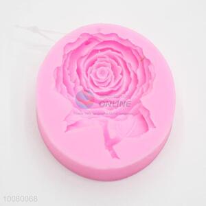 Wedding supplies 3d rose silicone bakeware cup cake mould