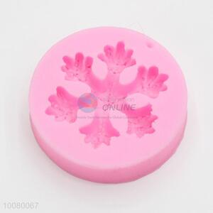 Christmas party snowflake shape silicone cake mould