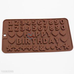 Numbers/Happy Birthday Trays Chocolate Mould