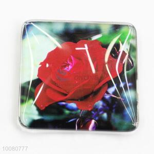 Mini glass fridge magnet for home decoration