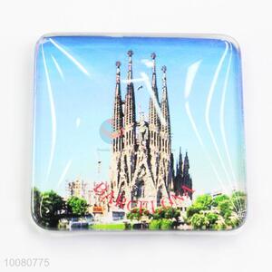 Hot sale square shape souvenir fridge magnet