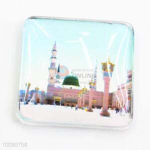 Fashion tourist gift glass fridge magnet