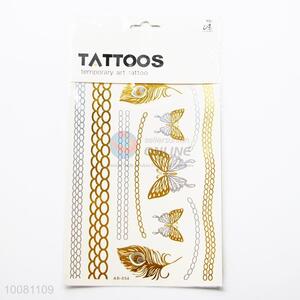 Hot Selling Golden Temporary Art Tattoo