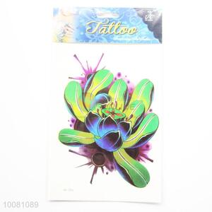 Beautiful Lotus Temporary Art Tattoo