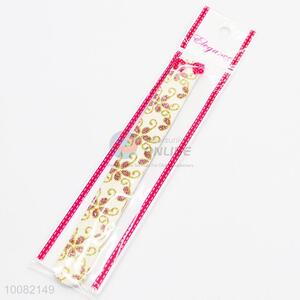 Simple Design Nail File with Gold Flour
