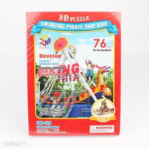 Funny Intellective Toys Swinging Pirate Ship Ride Model 3D Puzzle