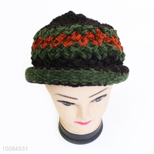 Creative Design Grandma/Granny Winter Pleuche Knitted Hat