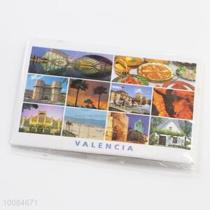 Architecture&Cuisine Tinplate&Soft Magnetic Fridge Magnet