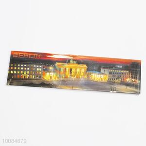 Berlin Style Tinplate&Soft Magnetic Fridge Magnet