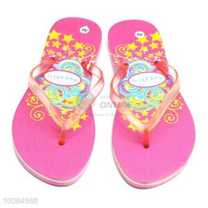 Cheap EVA slipper lady beach flip flops for wholesale